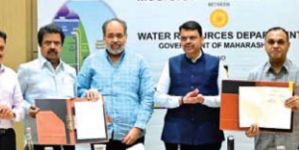 तीन जलविद्युत प्रकल्पांसाठी वारणाबराेबर करार